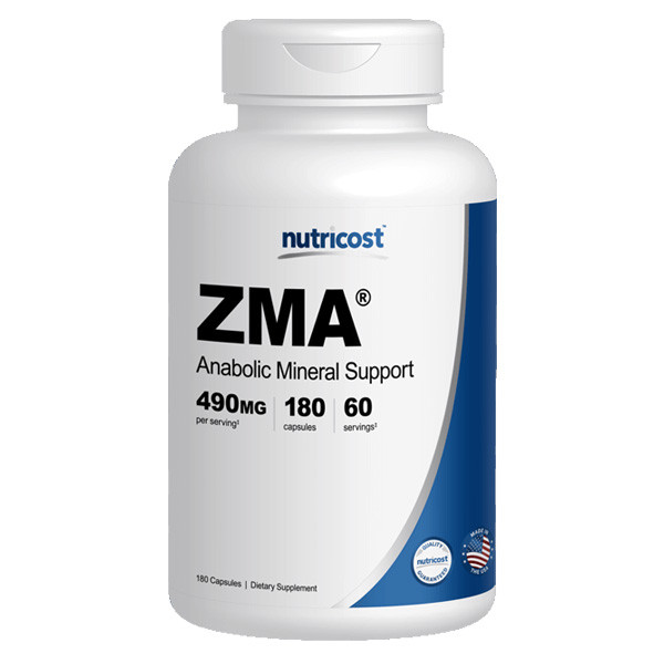 [헬스보충제] 뉴트리코스트 ZMA 180캡슐