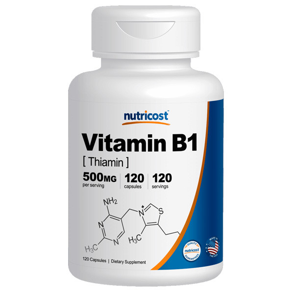 [비타민 영양제] 뉴트리코스트 비타민B1 대용량 120캡슐