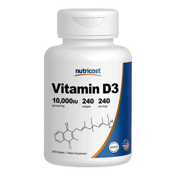 [비타민 영양제] 뉴트리코스트 비타민D3 240캡슐