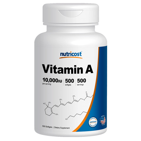 [비타민 영양제] 뉴트리코스트 비타민A 대용량 500캡슐