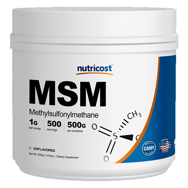[관절보조제] 뉴트리코스트 MSM 대용량 파우더 500g