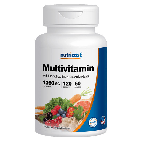 [비타민 영양제] 뉴트리코스트 멀티비타민 120캡슐