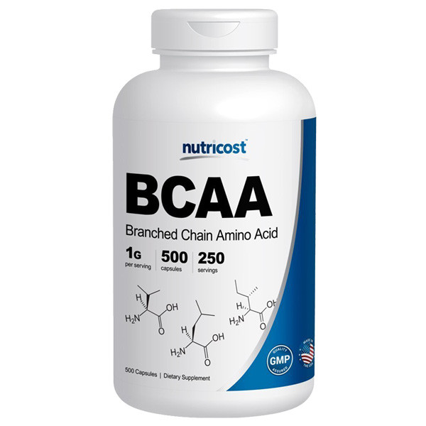 [헬스보충제] 뉴트리코스트 BCAA 2:1:1 500캡슐