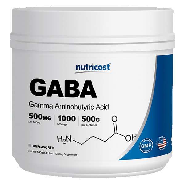 [헬스보충제] 뉴트리코스트 GABA 가바 대용량 파우더 500g